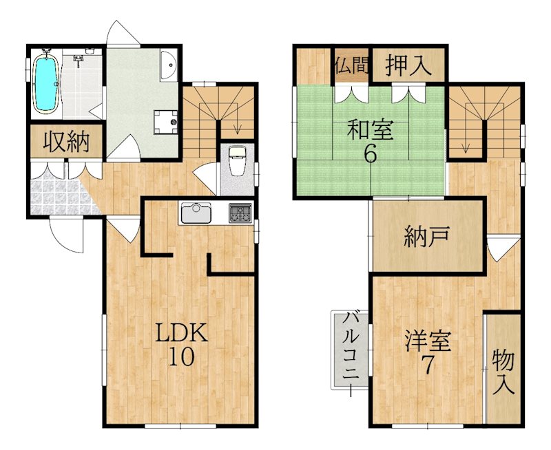 菅野台戸建 間取り