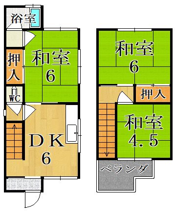 野口邸 間取り