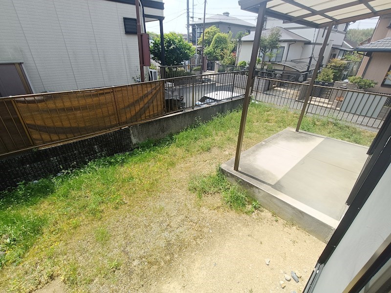 ウェル高の原10号棟 ベランダ