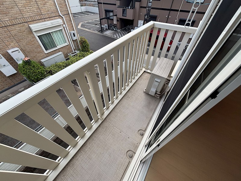 リビングタウンくにみＢ棟 ベランダ