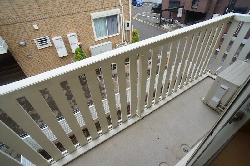 リビングタウンくにみＢ棟 ベランダ