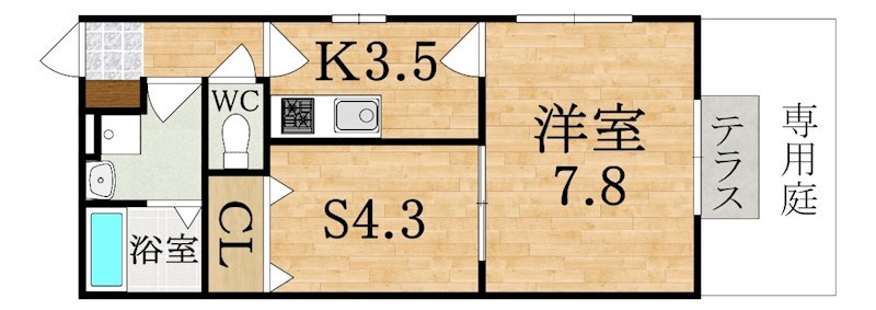 グレイス田原本 間取り図