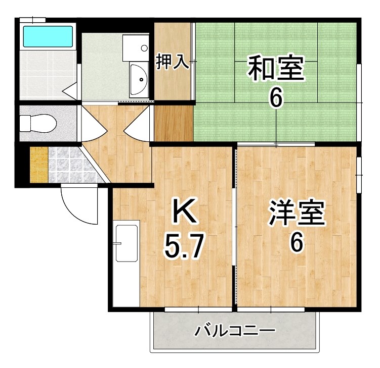 スペースＭＨＭ　Ａ棟 間取り図