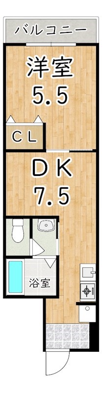 サンルピナス 間取り図