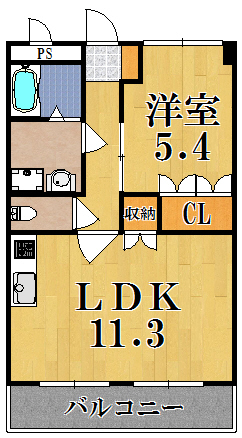 マカナ・ヌイ光台 201号室 間取り