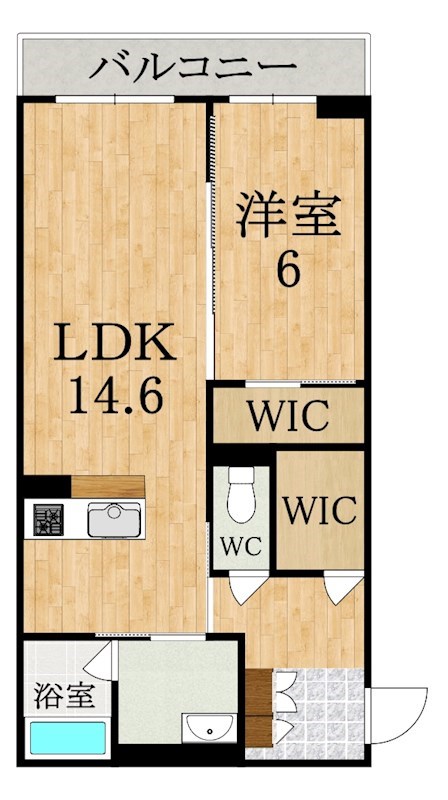 シャーメゾン　オリヴィエ 間取り図