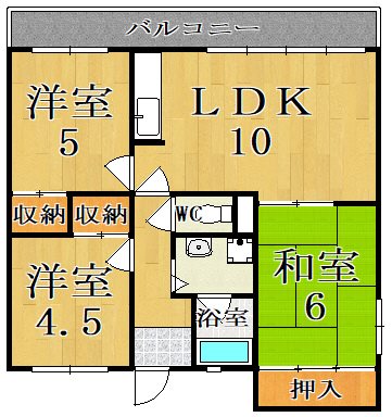 まあぁろーマンション 間取り図