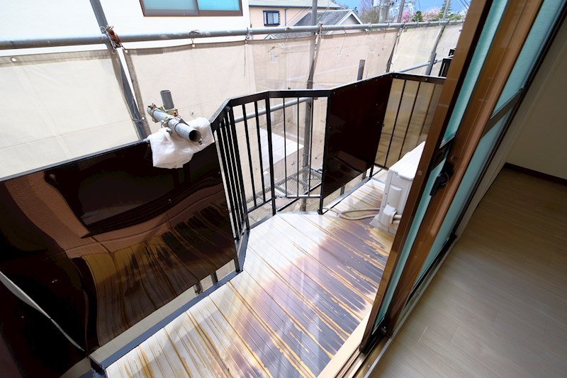 ブロッサム真菅 ベランダ