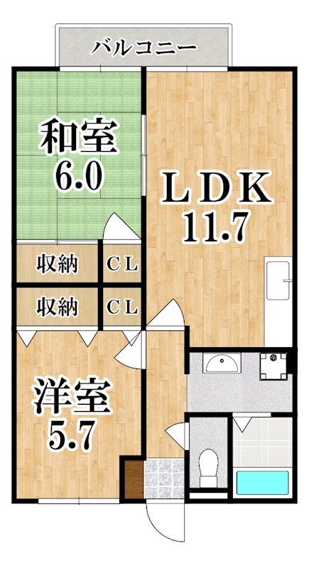 ハイランドコートⅡ 間取り図