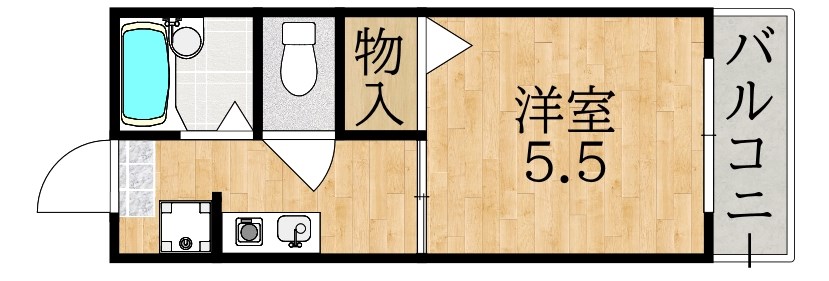 リヴィエール富雄 間取り図