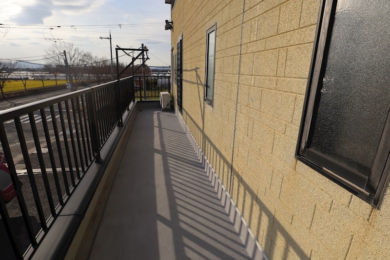 協栄ビル天理 ベランダ