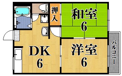 グレースミヤト 間取り図