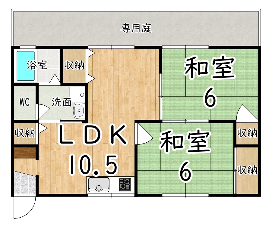 サンモール富士 間取り図