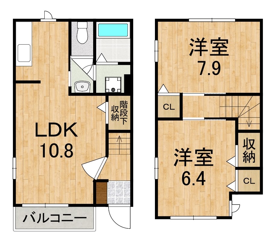 下牧戸建 間取り図