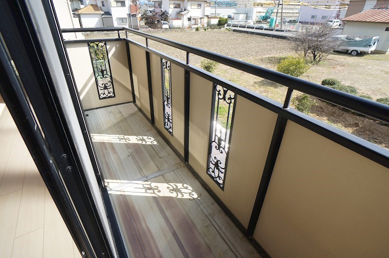 プリシェールＫ ベランダ