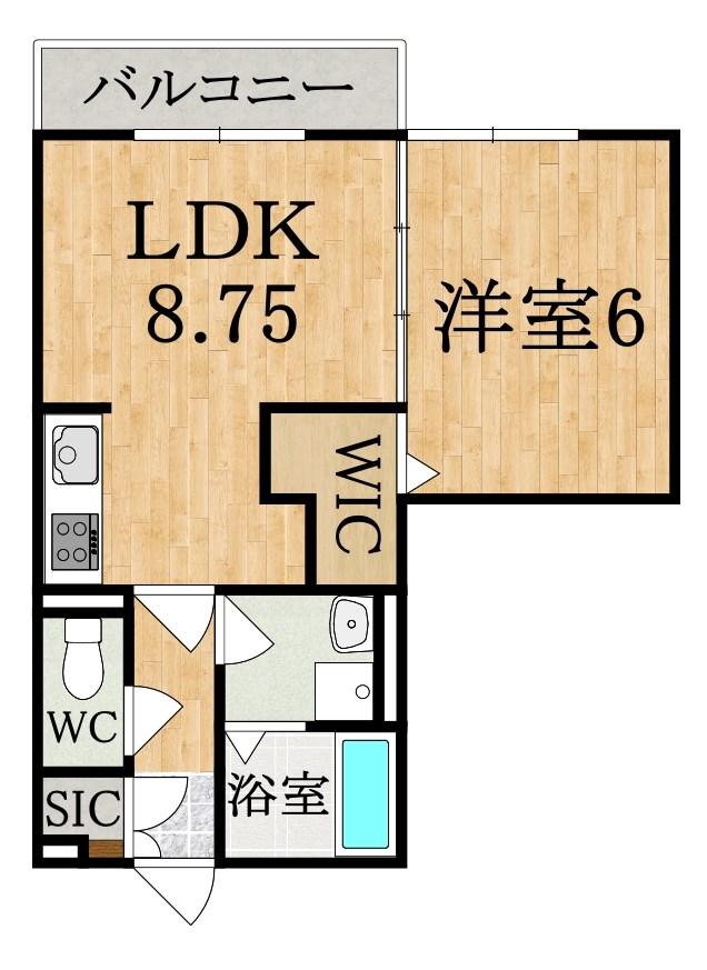 セゾン　ソレイユ  間取り図