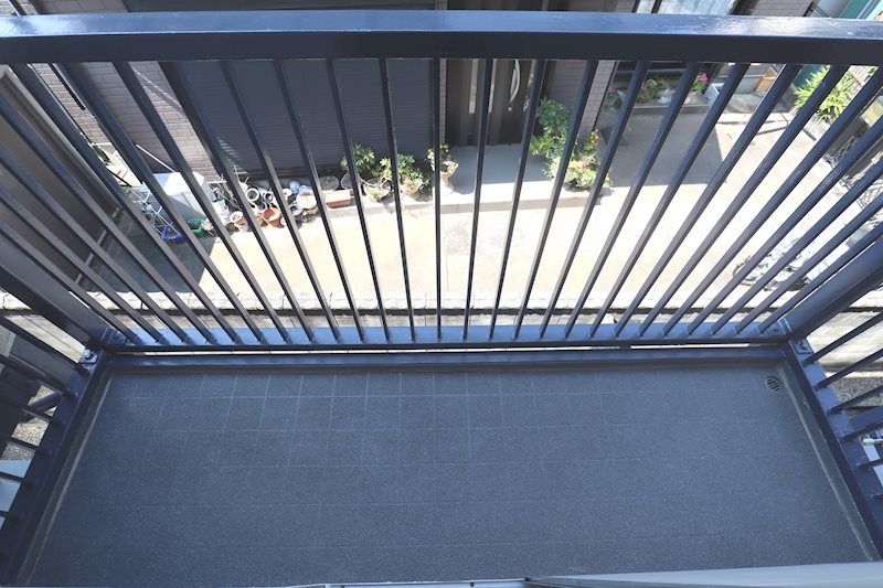 暁マンション ベランダ