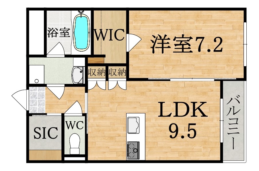 グランパレス 間取り図