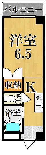 ファミール西大寺 305号室 間取り