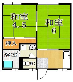 パナハイツ大宮 202号室 間取り