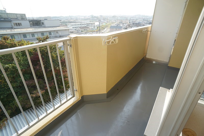 三和平城グランドパレス ベランダ