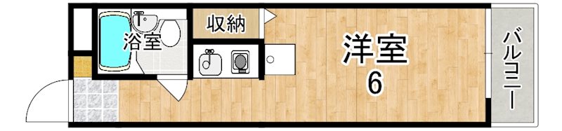 コーポ梛（ナギ） 間取り図