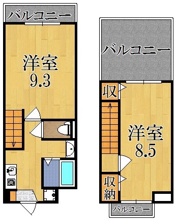 クレアールＫＩＴＡＮＯ 602号室 間取り