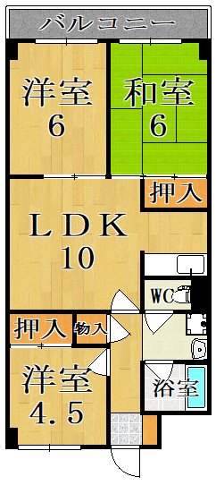 グレースコート大宮 間取り図