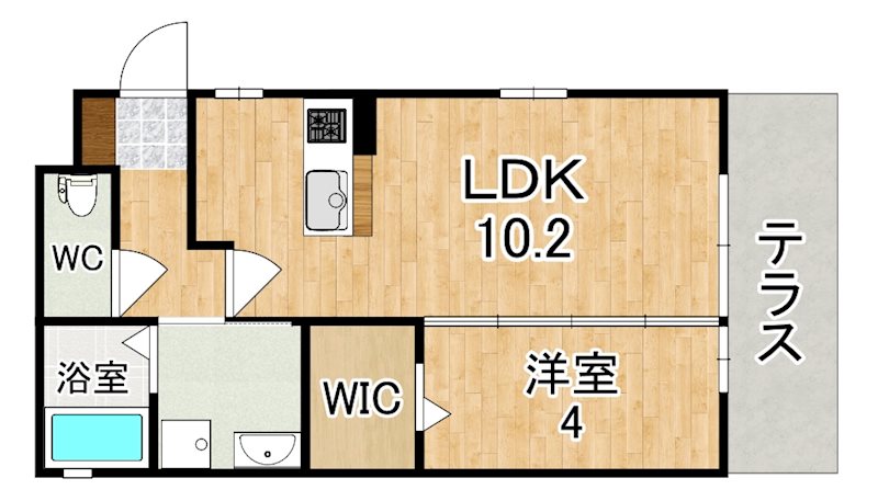 マノワール　シャルマン 間取り図