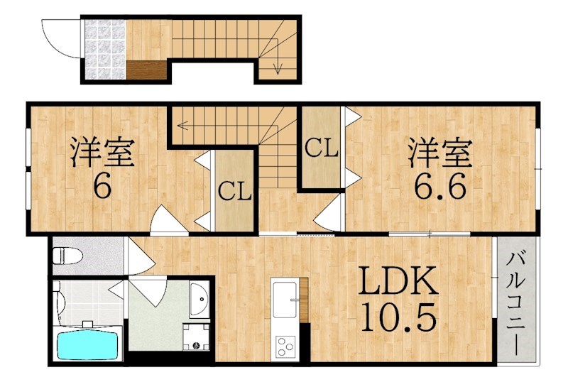 サンフィットヒルズＢ 間取り