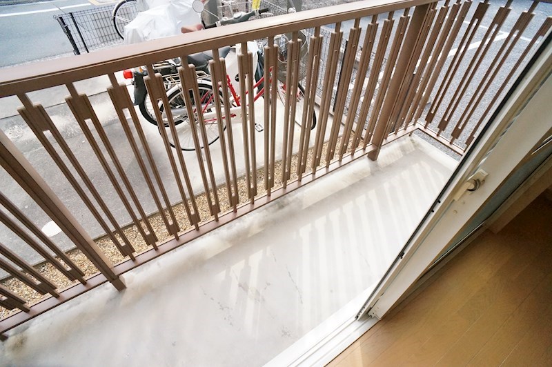 ラ・メゾン柿の木Ａ ベランダ