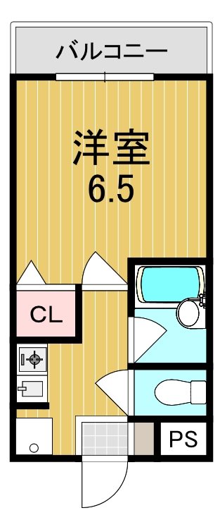 パークヒル 201号室 間取り