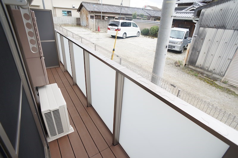 リラフォート大安寺 ベランダ