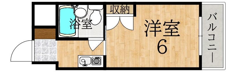 アイリスハイツ 間取り図