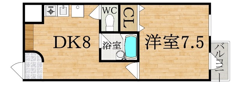 ラカーサ慈光 間取り図