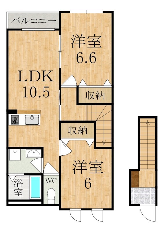 セントラルバレー 間取り図