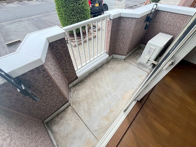 ディアコート２番館 ベランダ