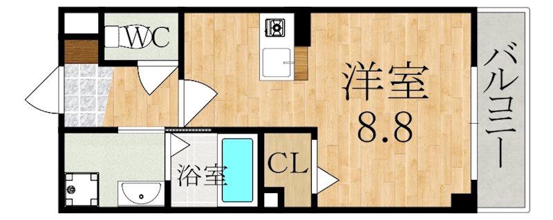 サンモールＭＲ 間取り図