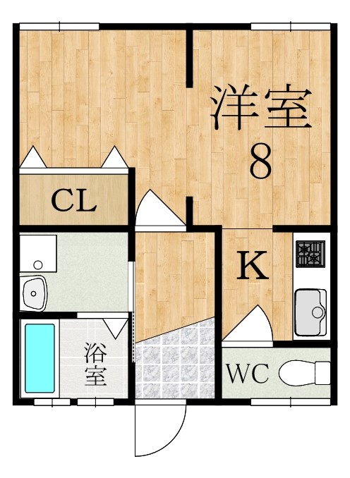 SGコーポ 間取り図