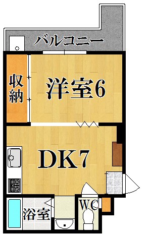 シティスイート西大寺Ｐ－３ 間取り図