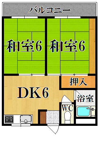 ハイツ小嶋 間取り図