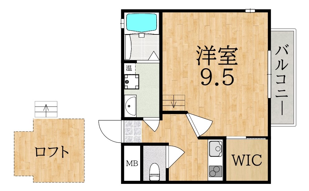 メイプルメゾン富雄北 間取り図