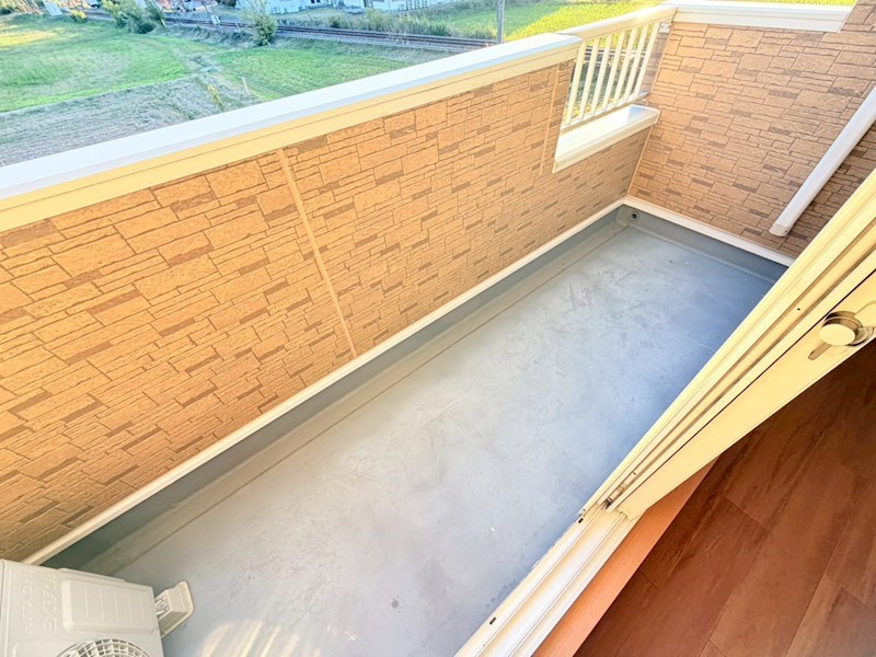 アプリコット ベランダ