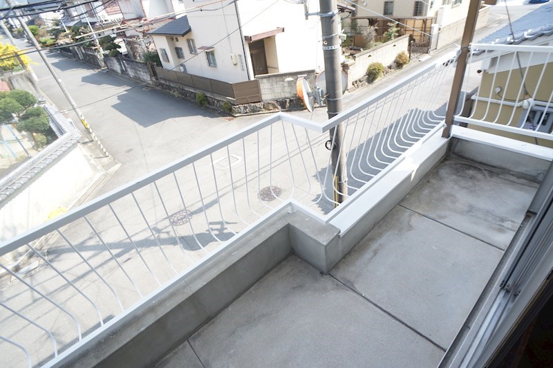 南永井町貸家 ベランダ
