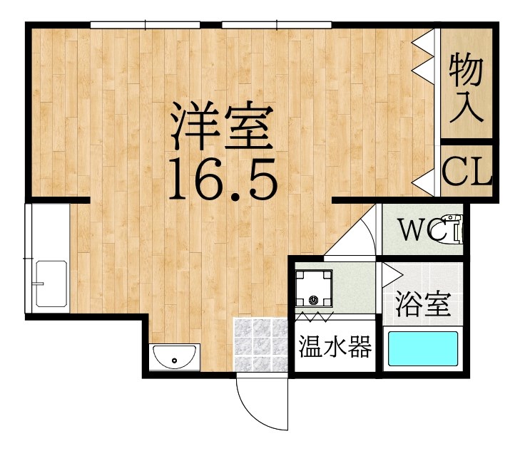 マンションヒライ 間取り図