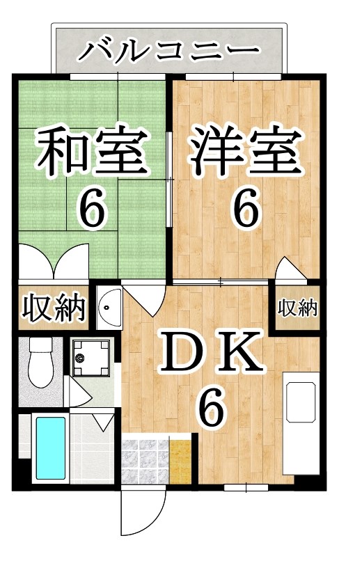 ルミエール萩の台 間取り図