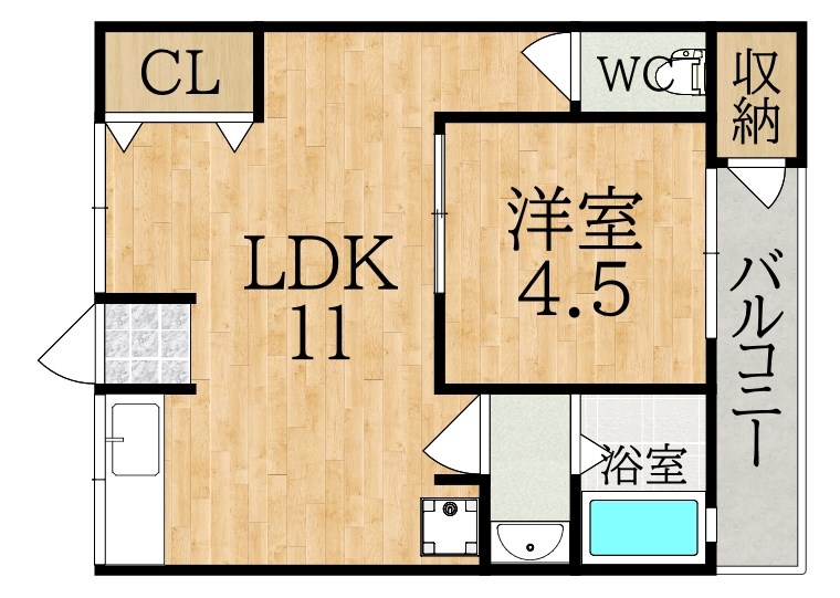 都マンション 間取り図