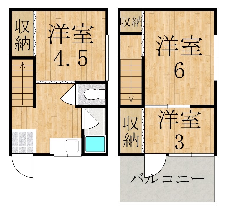 FUTABA　SOU 間取り図