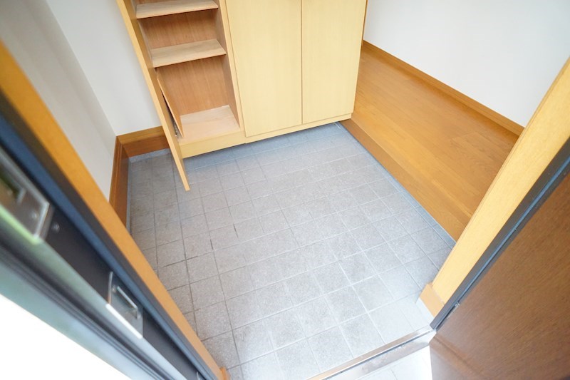 松本タウンハウス6号地 玄関