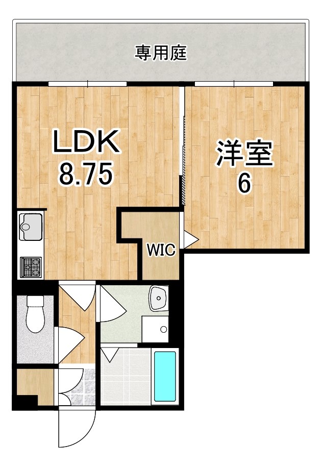 セゾン　ソレイユ  間取り図